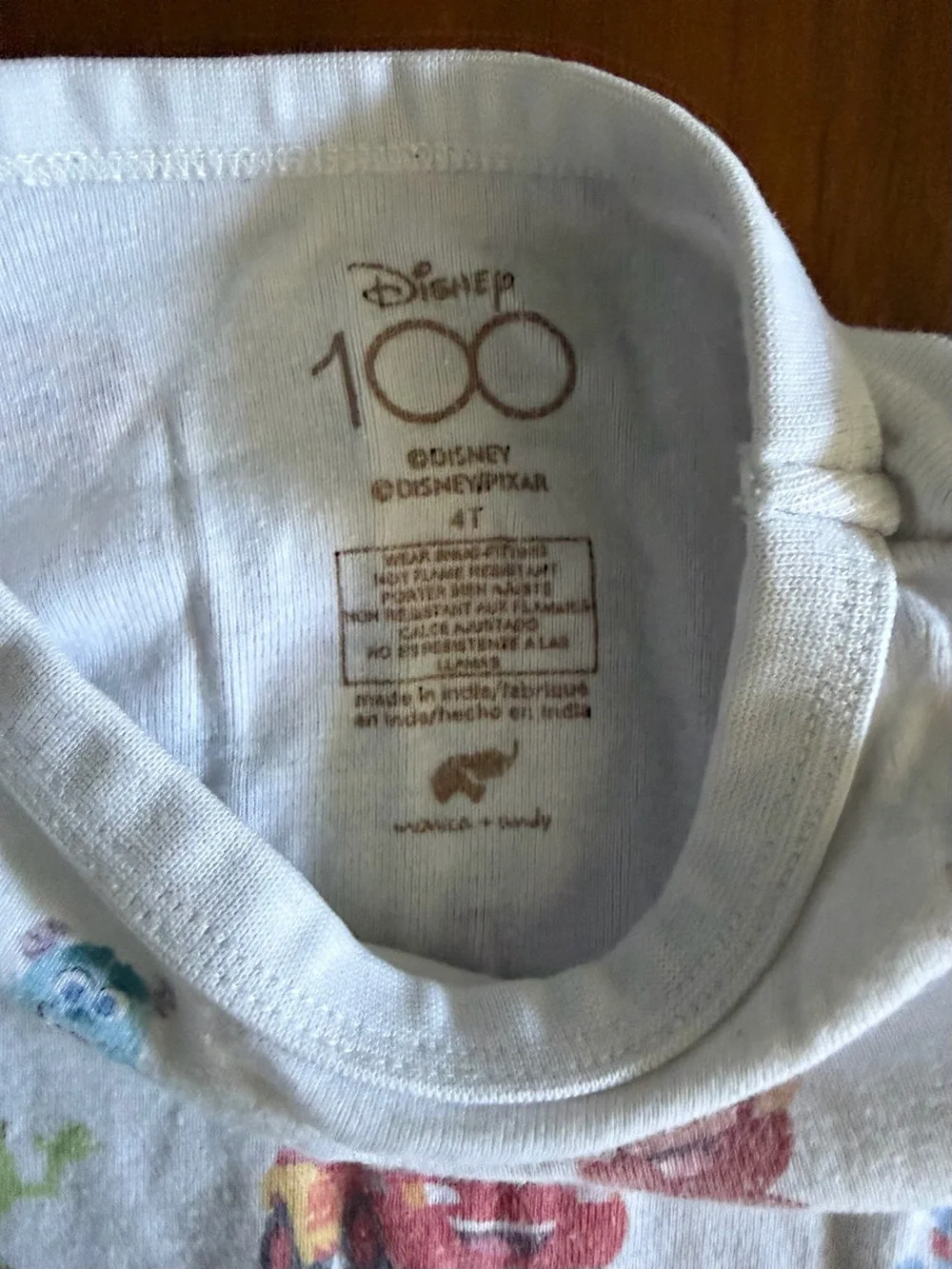 Monica + Andy Disney Pajama Set - 4T
